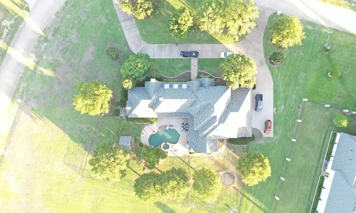 New shingle roof installation on a home in Mocksville